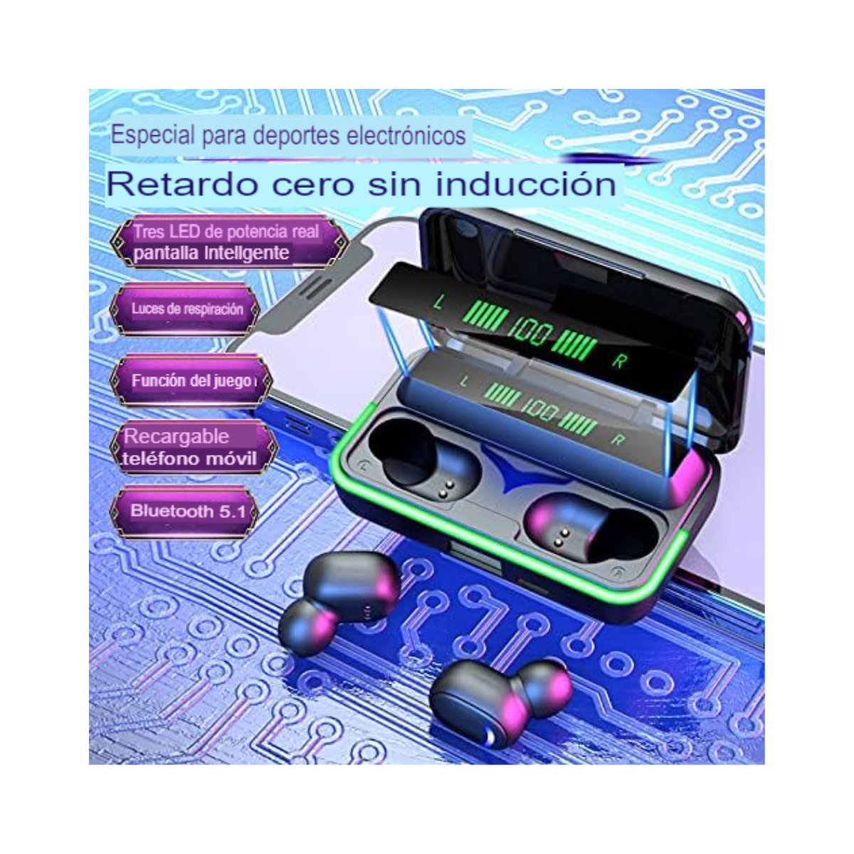 Audífonos Bluetooth de Alta Tecnología a prueba de agua