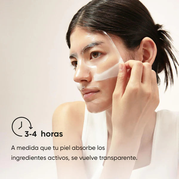 10 MASCARILLAS DE BIO-COLAGENO RITTOA® + crema facial 100% collagem gratis