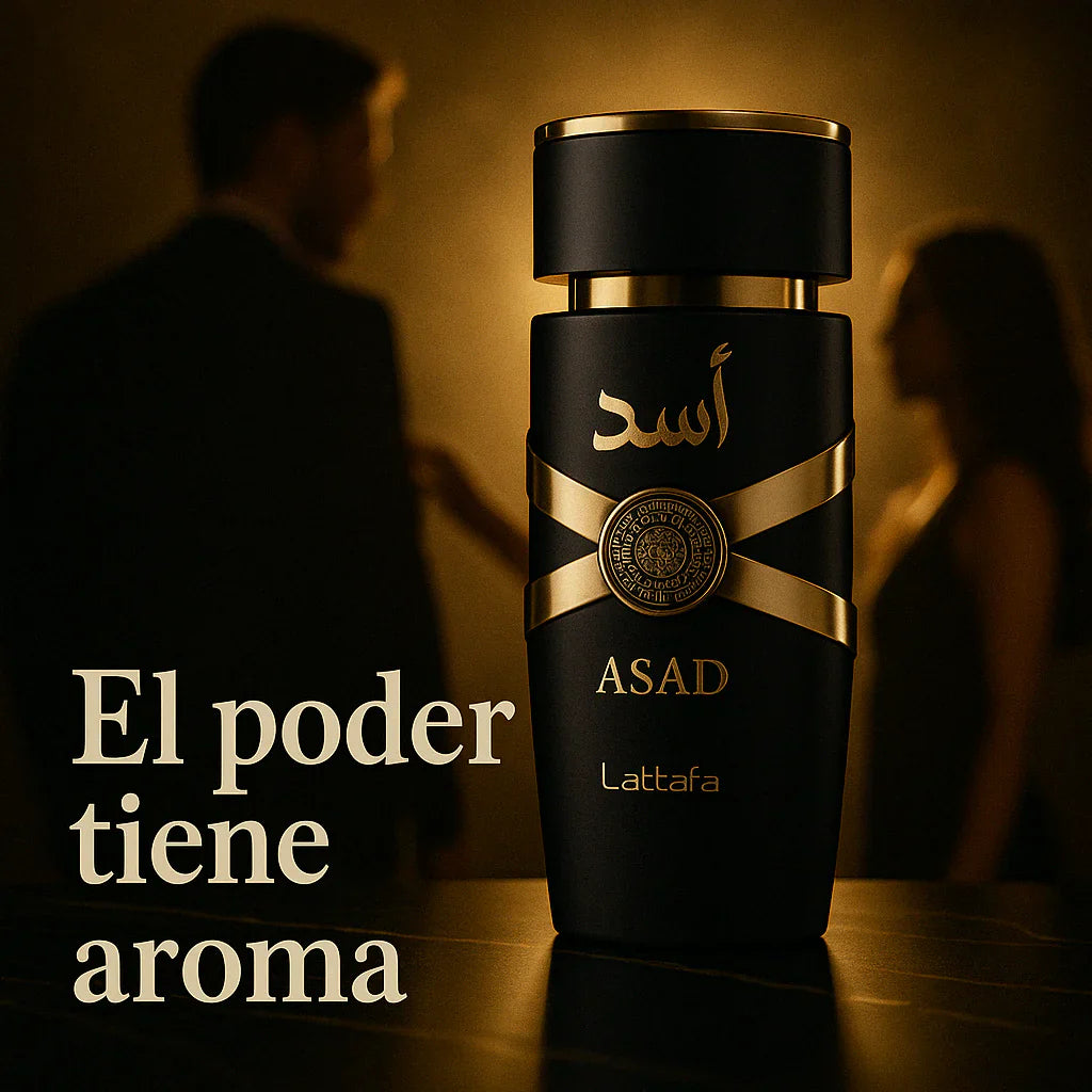 Perfume Asad Lattafa Escencia Única Larga Duración🔥 100 ml