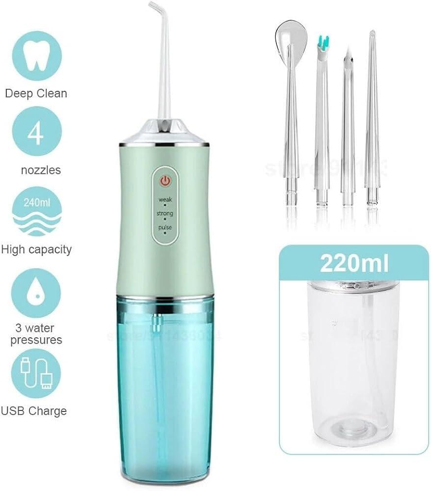 Irrigador Bucal Profesional CleanJet Limpieza Dental Profunda